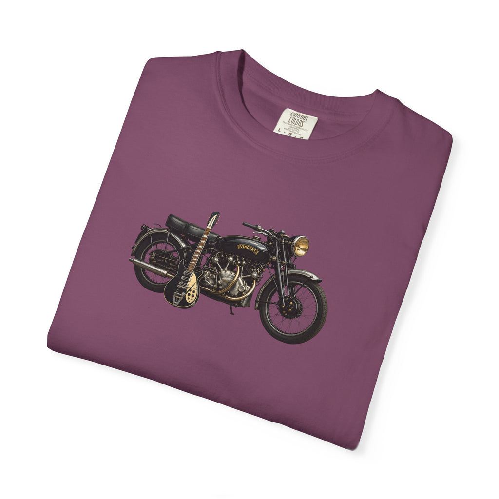 Vintage Motorcycle T-Shirt — Retro Classic Bike Graphic Tee