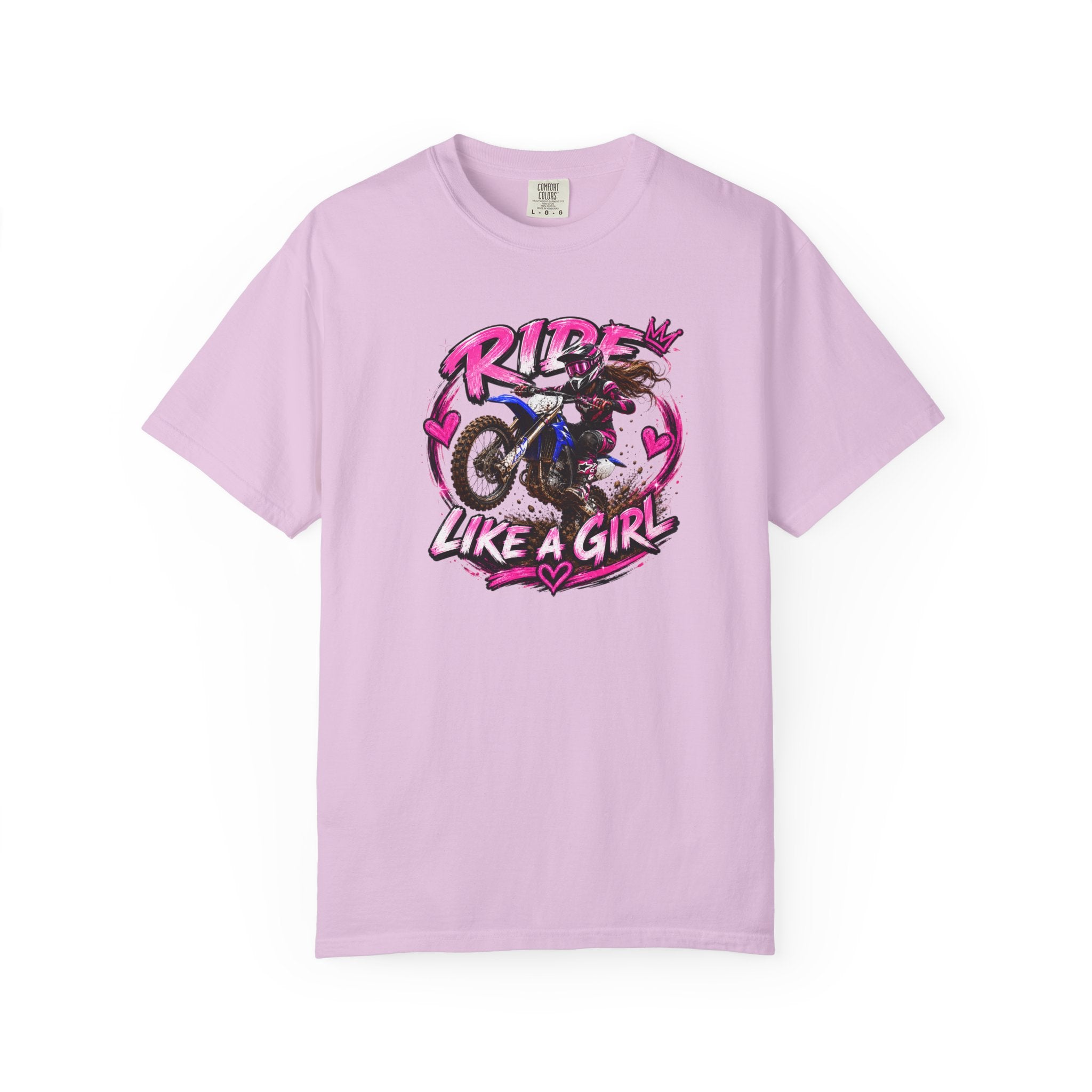 Ride Like a Girl T-Shirt — Women's Motocross Dirt Bike Graphic Tee