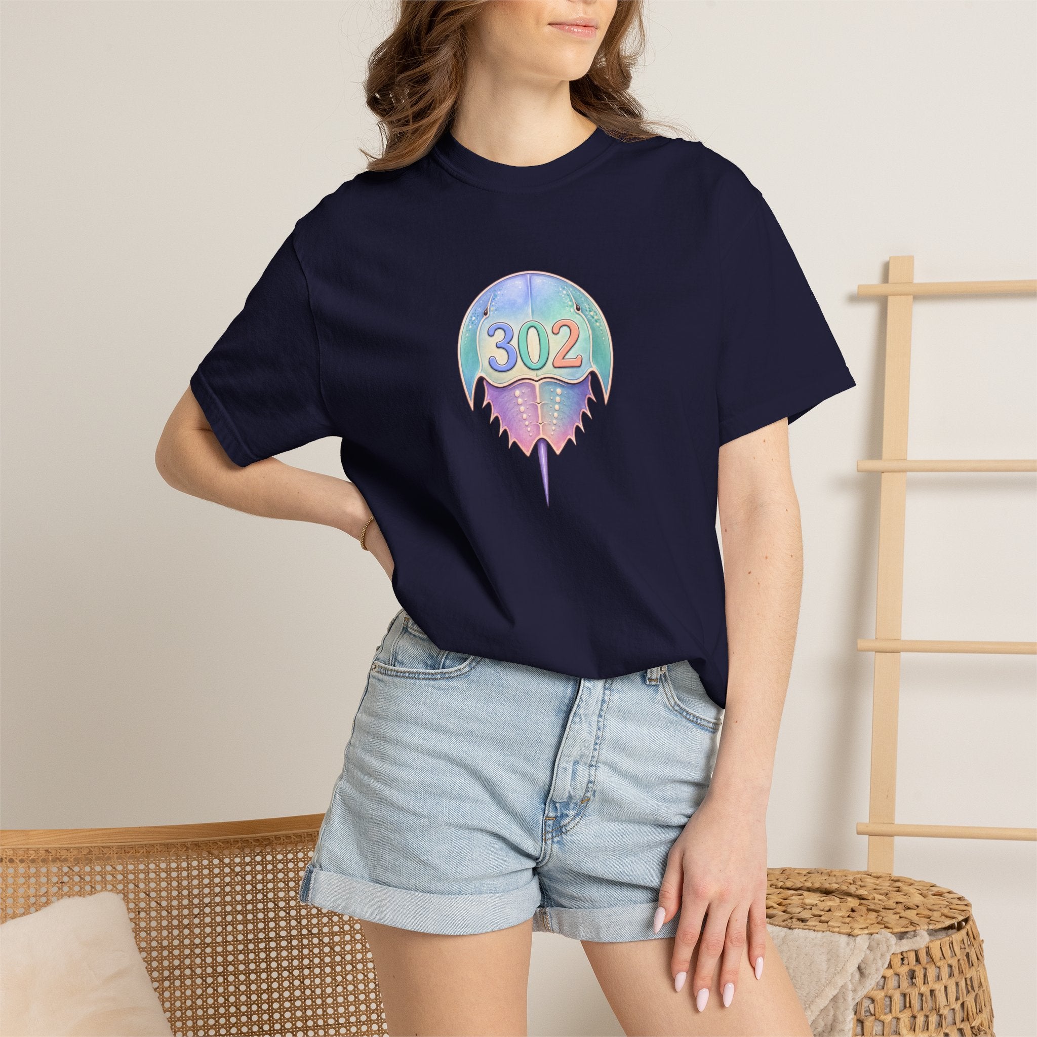 302 Rainbow Drip T-Shirt — Pastel Haze City Code Tee