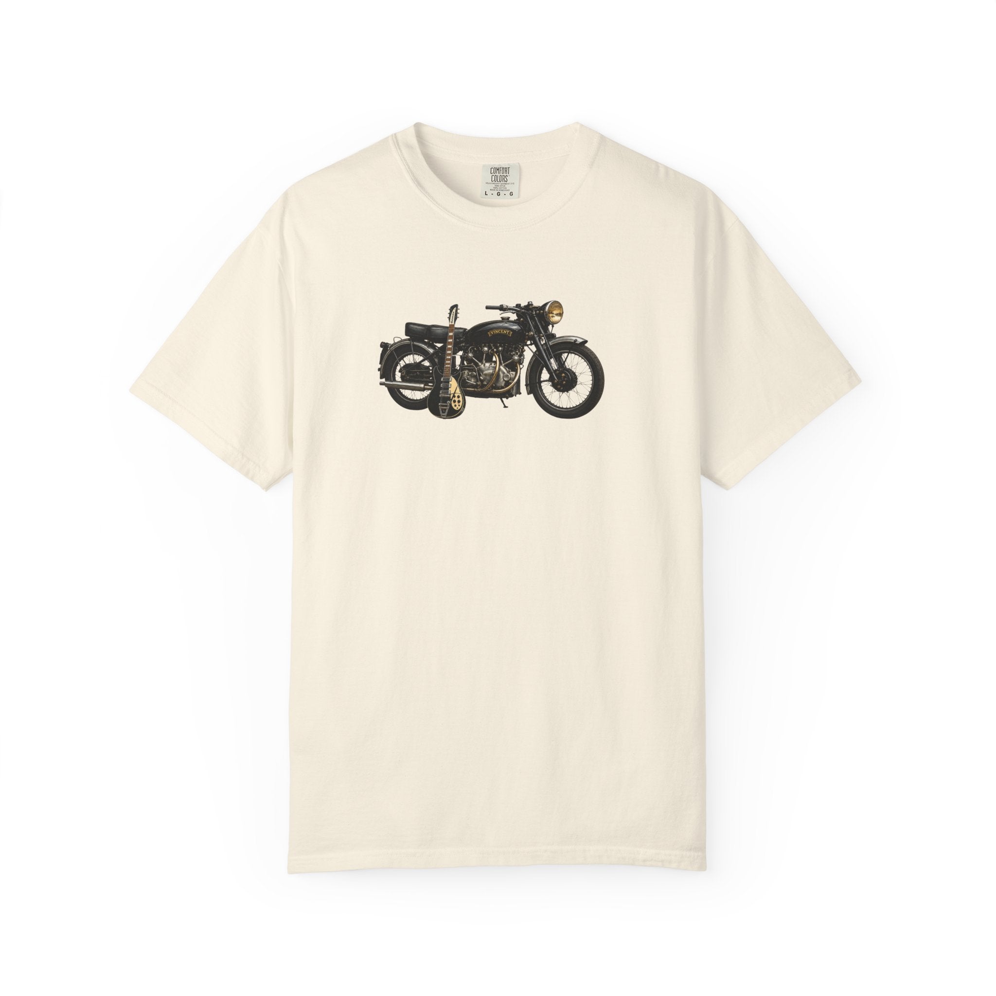 Vintage Motorcycle T-Shirt — Retro Classic Bike Graphic Tee