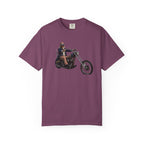 Vintage Biker Photo T-Shirt — "250 Years of Freedom" Graphic Tee