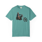Vintage Biker Photo T-Shirt — "250 Years of Freedom" Graphic Tee