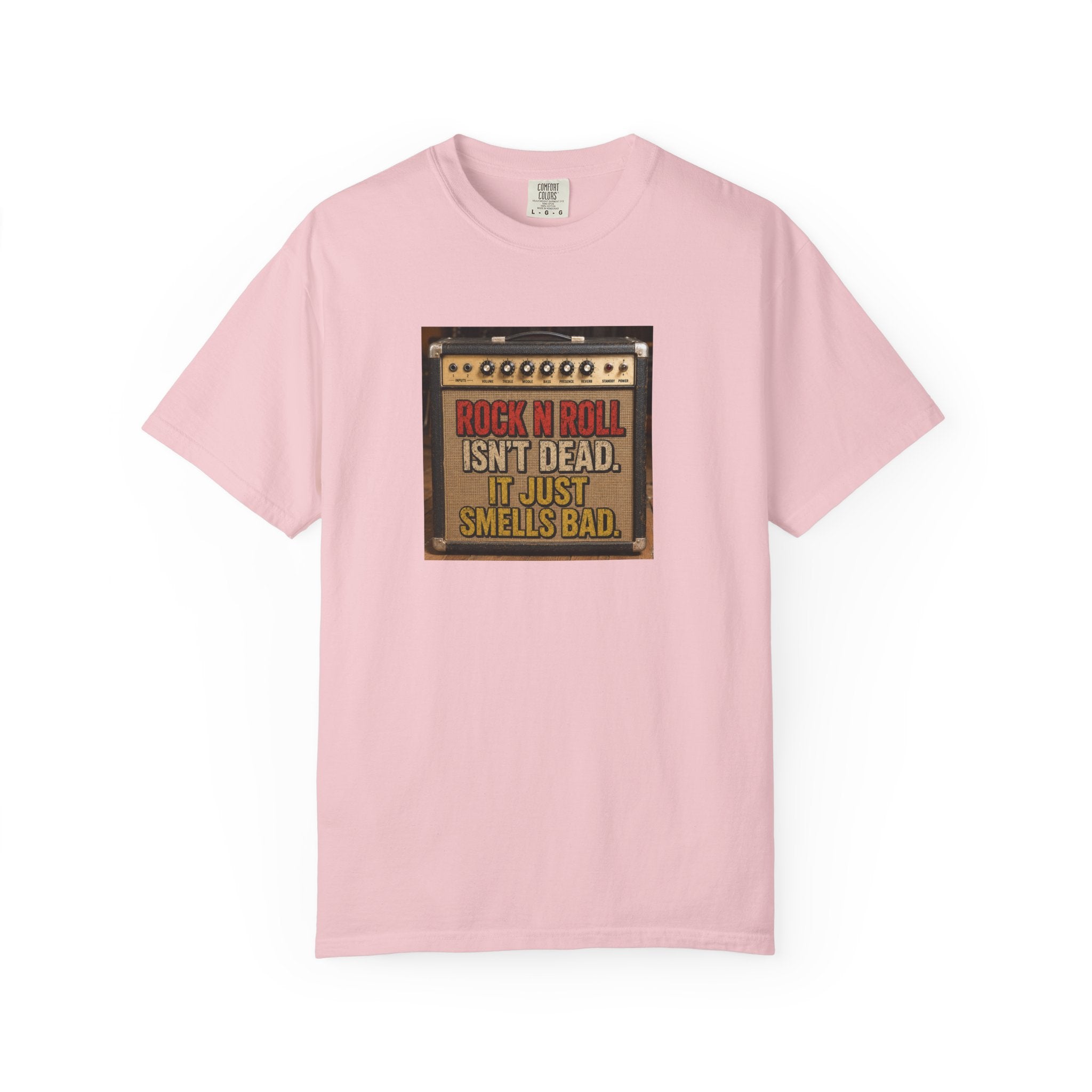 Rock 'N' Roll Isn't Dead T-Shirt — Vintage Amp Graphic Tee