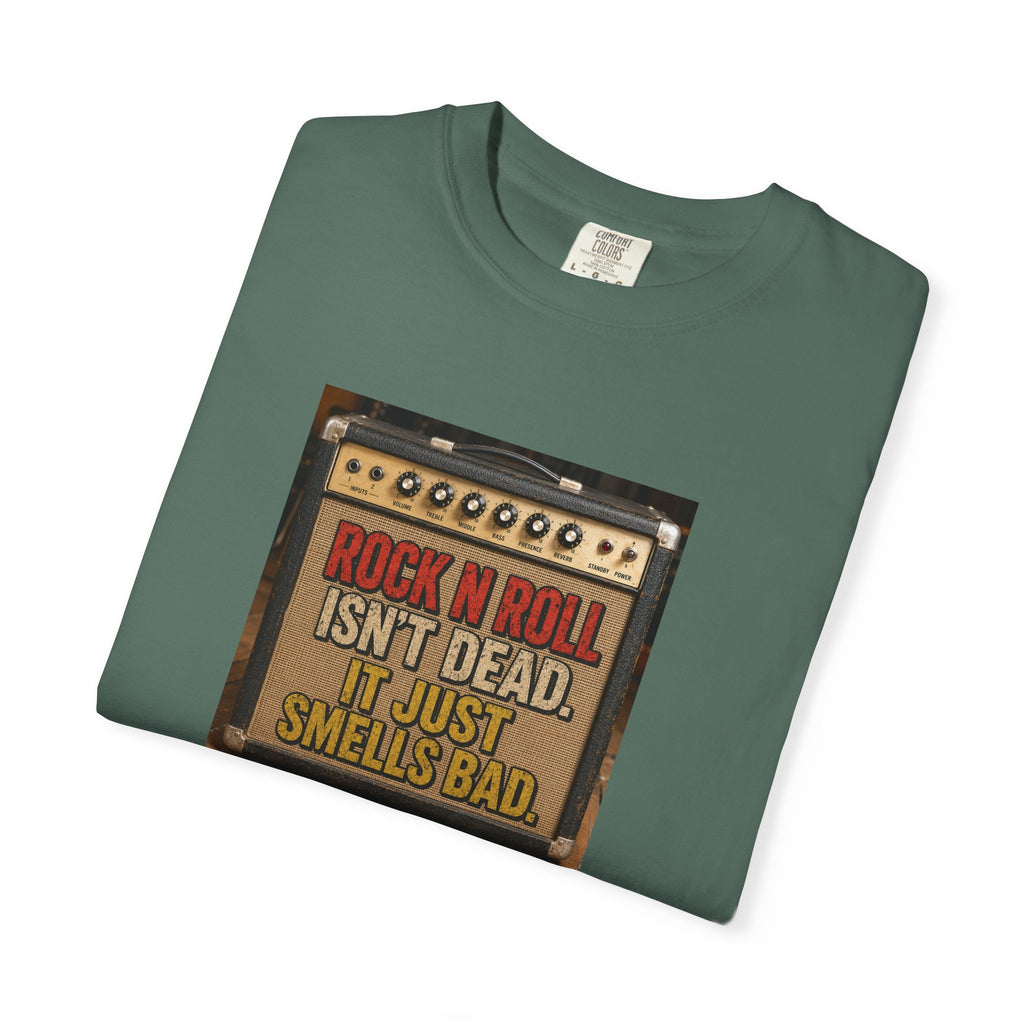 Rock 'N' Roll Isn't Dead T-Shirt — Vintage Amp Graphic Tee