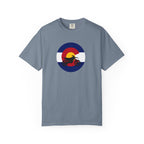 Copy of Motorcycle Sunset T-Shirt — Retro Colorado Circle Rider Tee