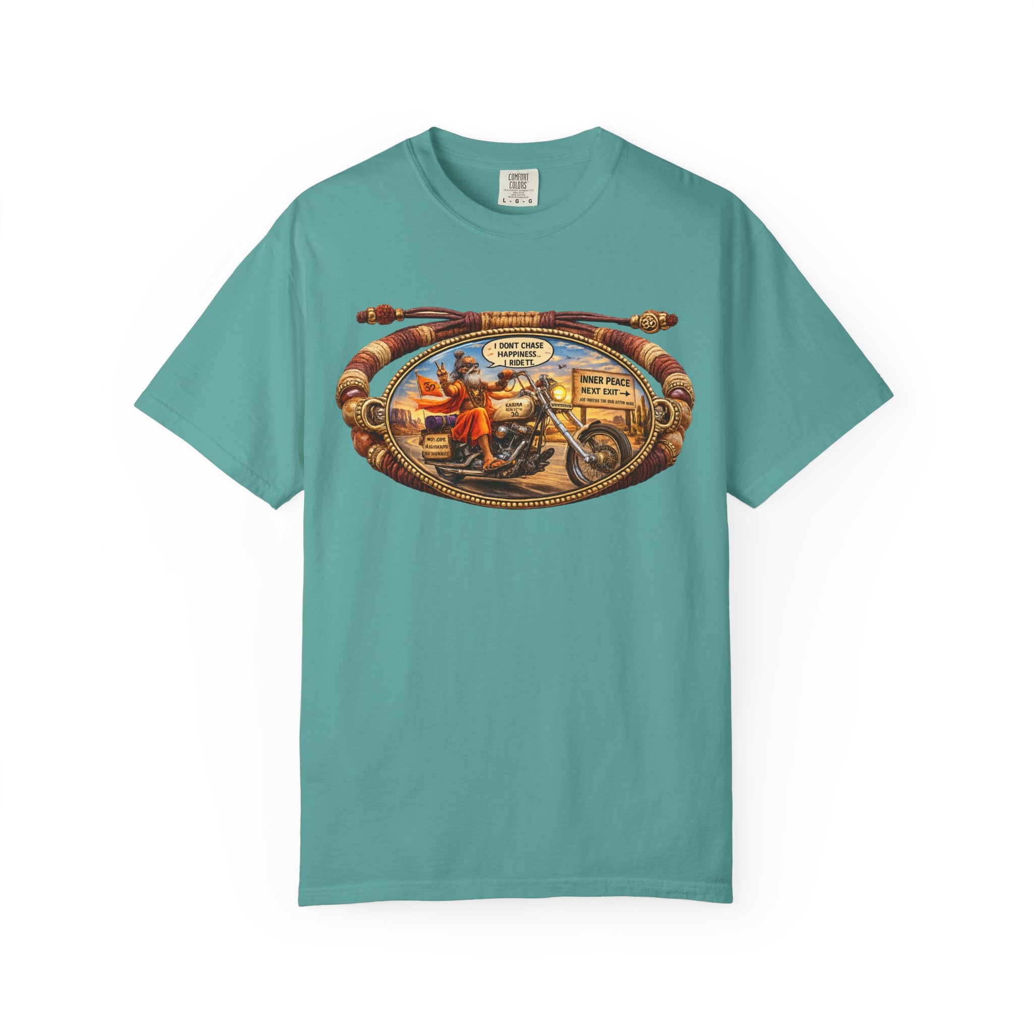 Vintage British Motorcycle T-Shirt — Union Jack Cafe Racer Graphic