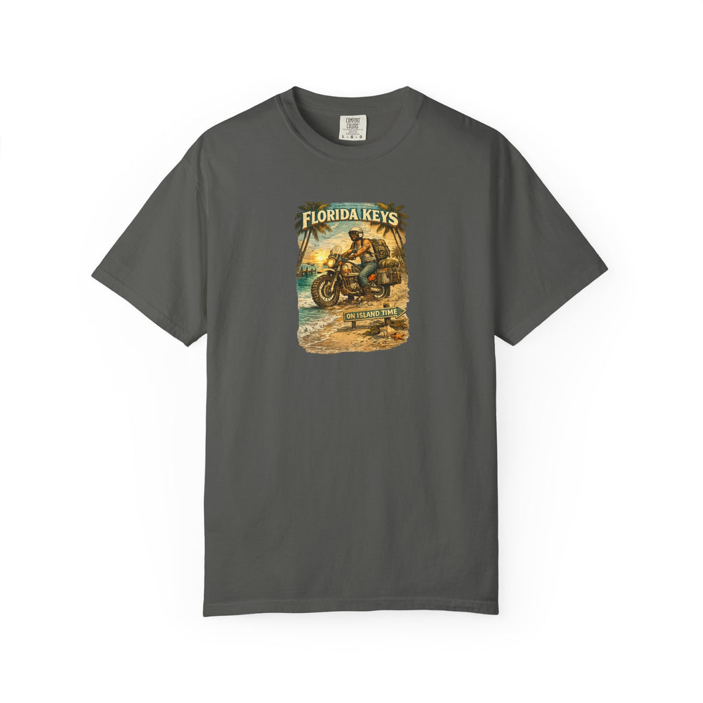 Adventure Motorcycle T-Shirt — "Life Is An Adventure, Make It Count"