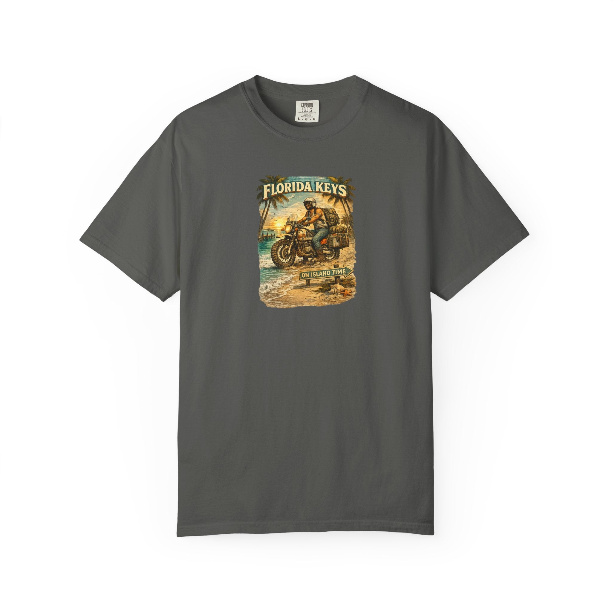 Adventure Motorcycle T-Shirt — "Life Is An Adventure, Make It Count"