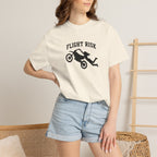 Flight Risk Motorcycle T-Shirt — Stunt Rider Graphic Tee