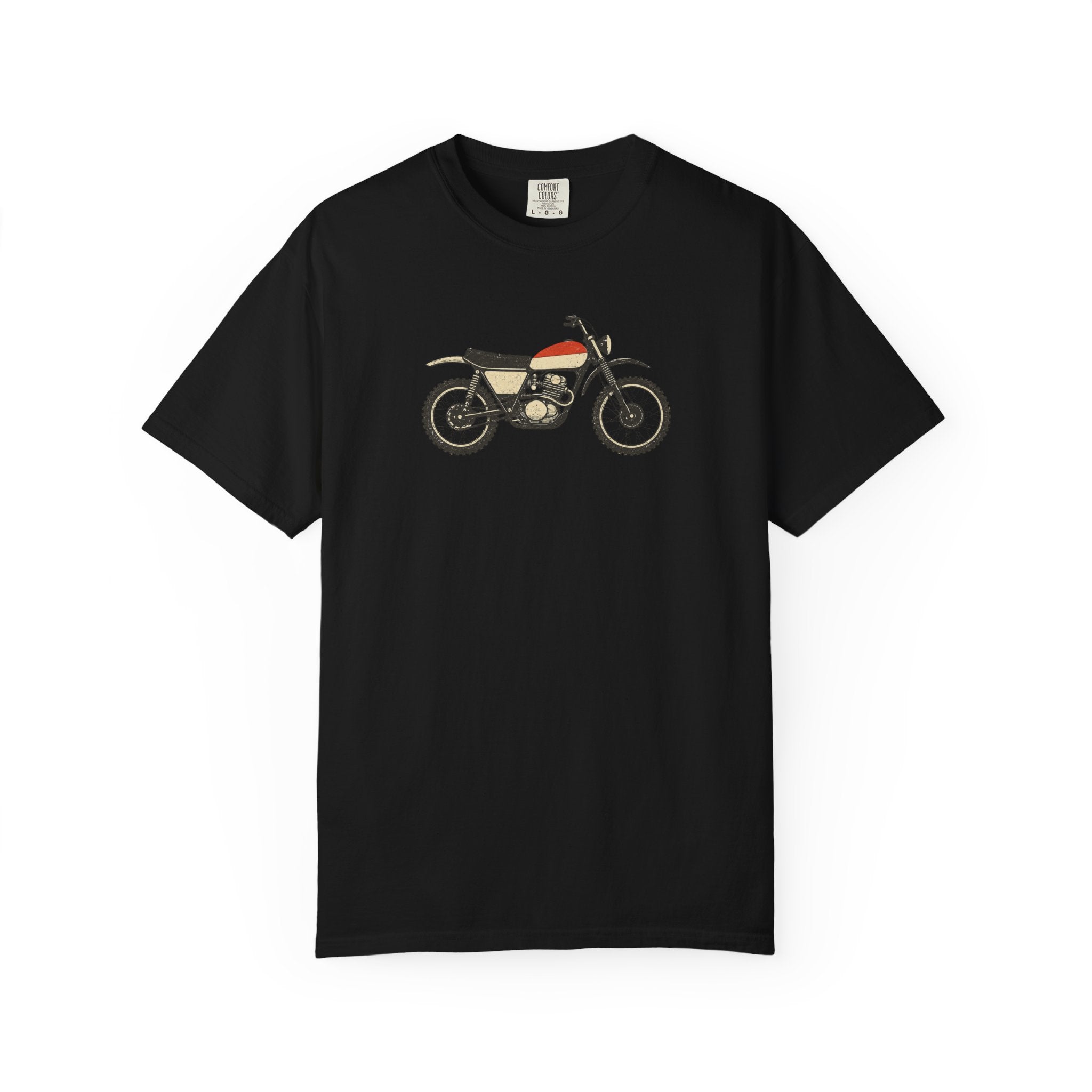 Vintage Motorcycle T-Shirt — Retro Cafe Racer Tee