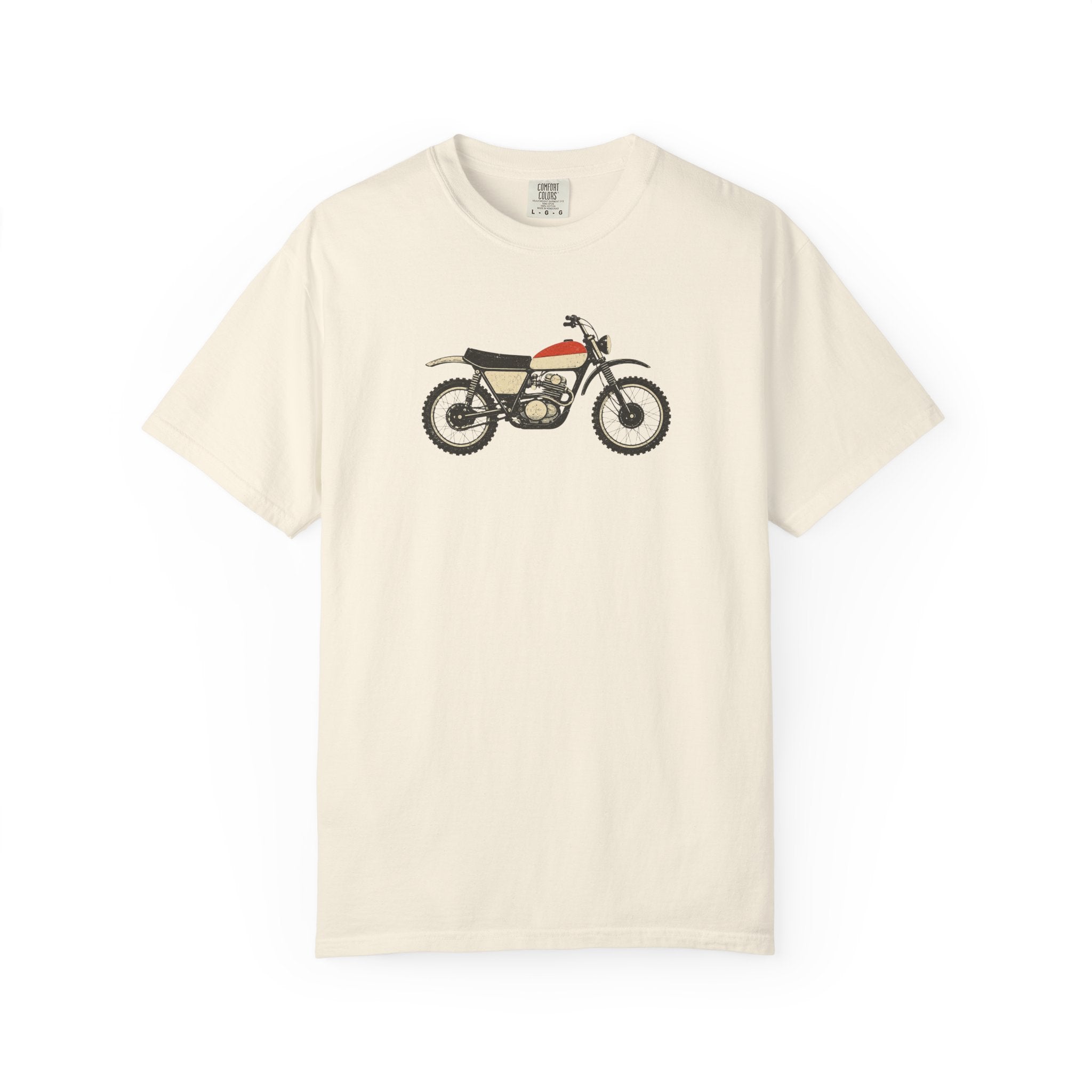Vintage Motorcycle T-Shirt — Retro Cafe Racer Tee