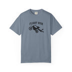 Flight Risk Motorcycle T-Shirt — Stunt Rider Graphic Tee