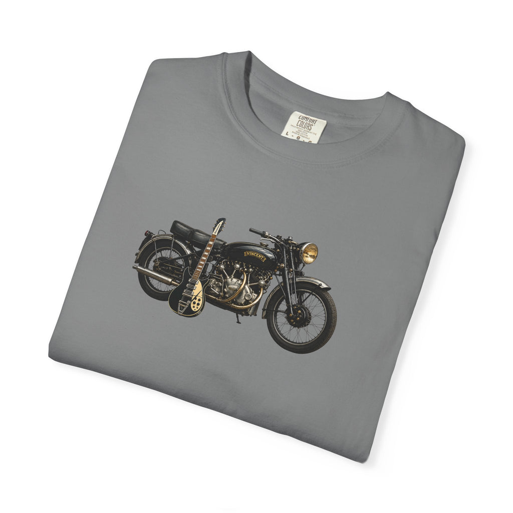 Vintage Motorcycle T-Shirt — Retro Classic Bike Graphic Tee