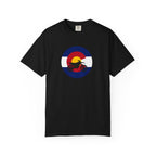 Copy of Motorcycle Sunset T-Shirt — Retro Colorado Circle Rider Tee