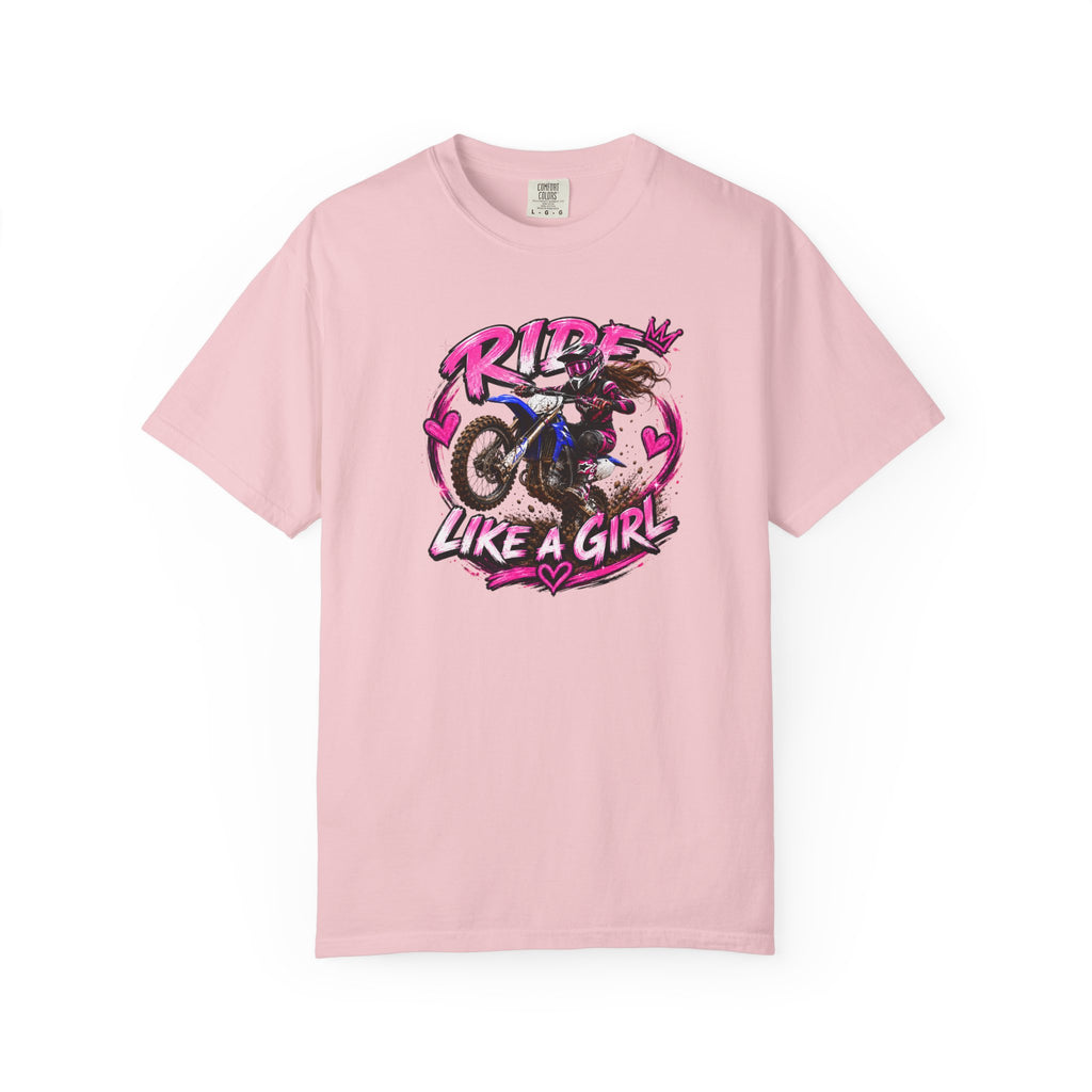 Ride Like a Girl T-Shirt — Women's Motocross Dirt Bike Graphic Tee