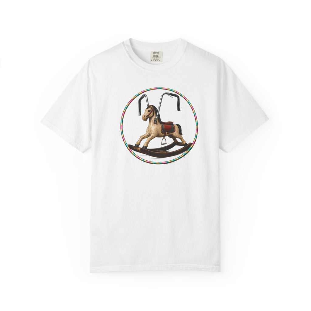 Copy of Rocking Horse T-Shirt — Vintage Carousel Toy Graphic Tee