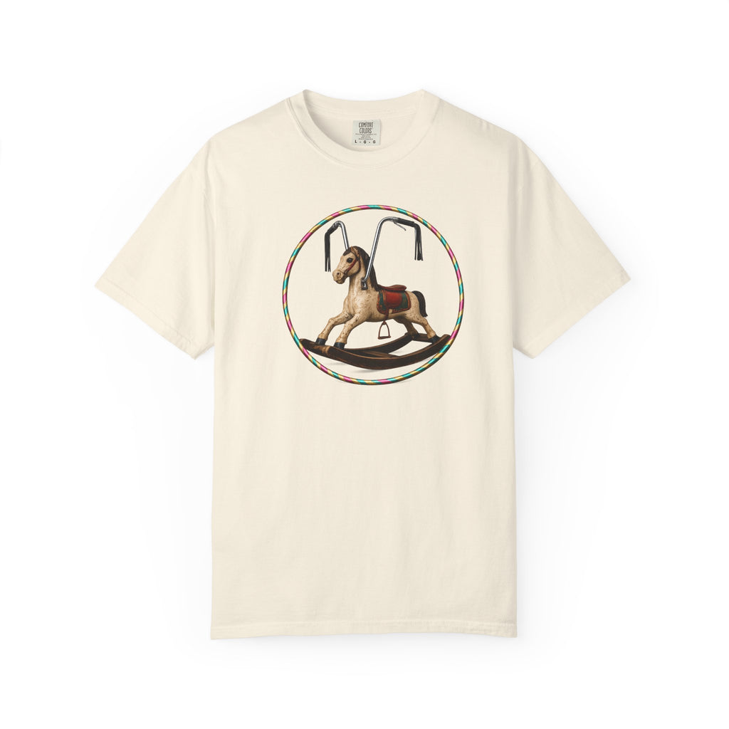 Copy of Rocking Horse T-Shirt — Vintage Carousel Toy Graphic Tee