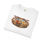 Vintage British Motorcycle T-Shirt — Union Jack Cafe Racer Graphic