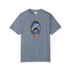 Copy of Motorcycle Night Ride T-Shirt — Framed Rider Graphic Tee