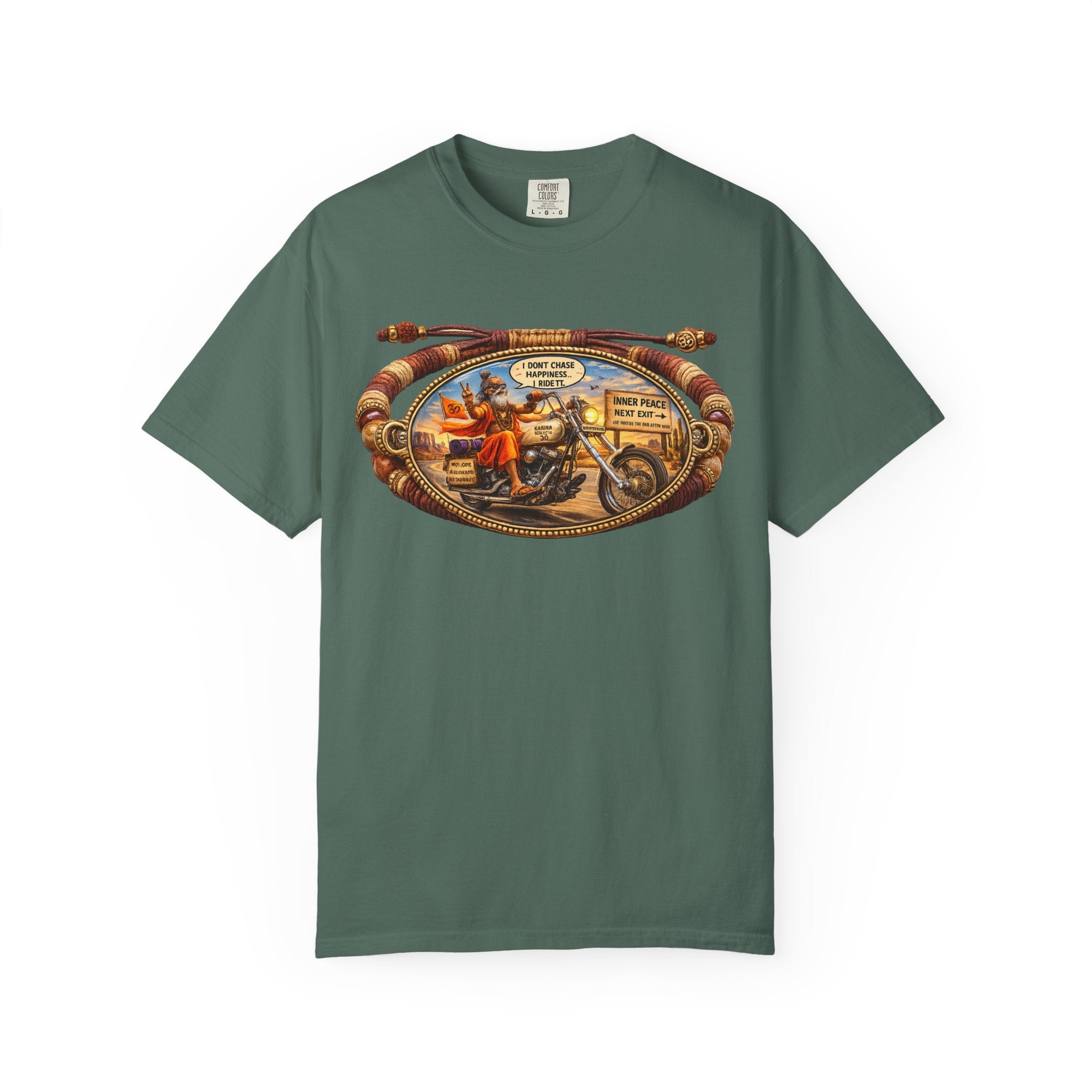 Vintage British Motorcycle T-Shirt — Union Jack Cafe Racer Graphic