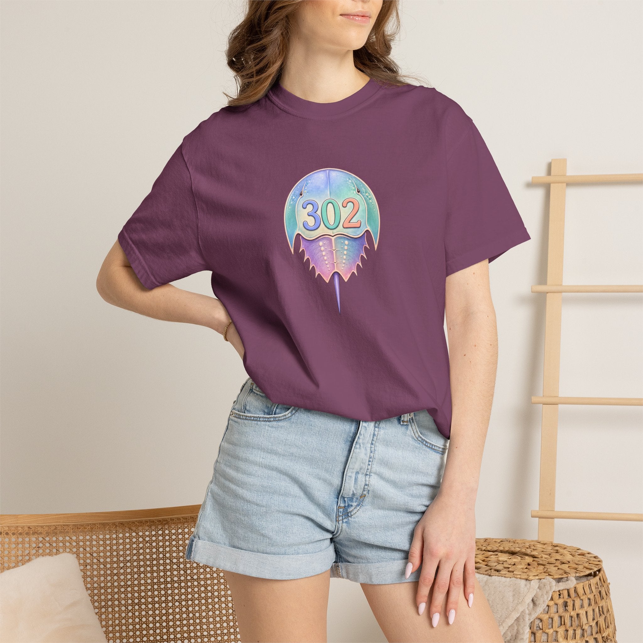 302 Rainbow Drip T-Shirt — Pastel Haze City Code Tee