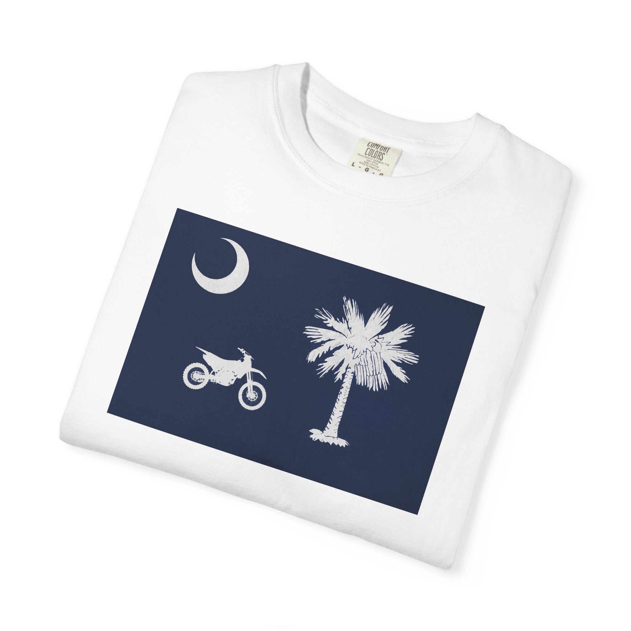 Motorcycle Palm Tree Night T-Shirt