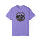 Classic Triumph Motorcycle T-Shirt — Vintage British Flag Ride Tee