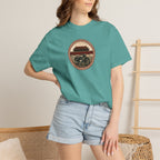 Vintage Camera & Pagoda T-Shirt — Retro Travel Photography Tee