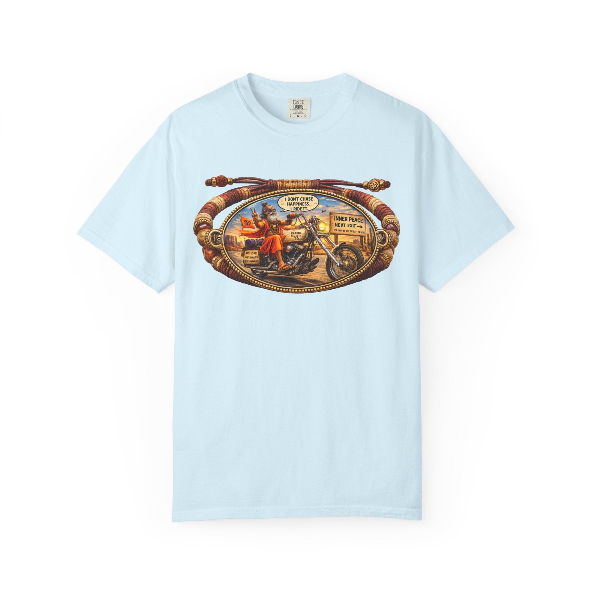 Vintage British Motorcycle T-Shirt — Union Jack Cafe Racer Graphic