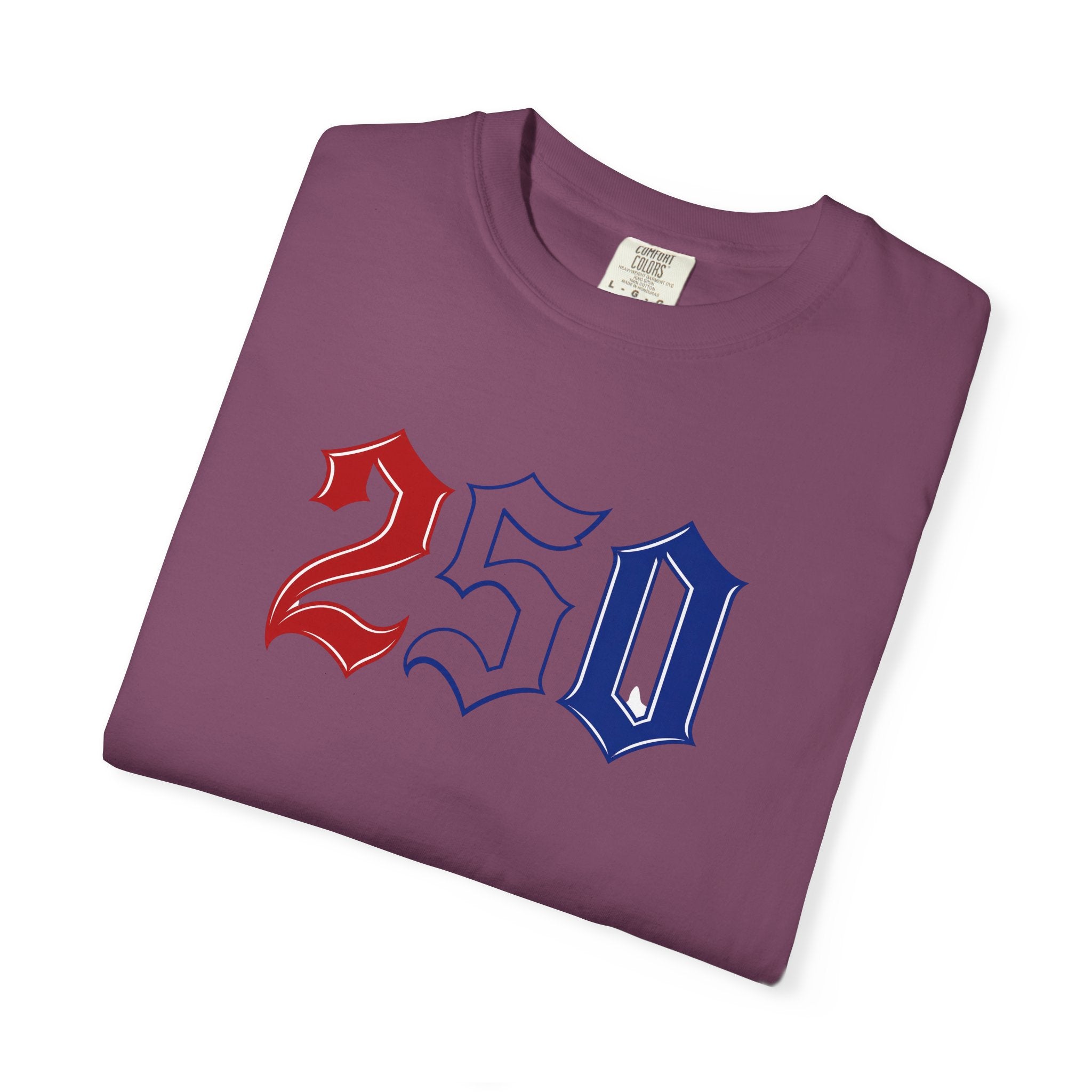 250 Patriotic Number T-Shirt