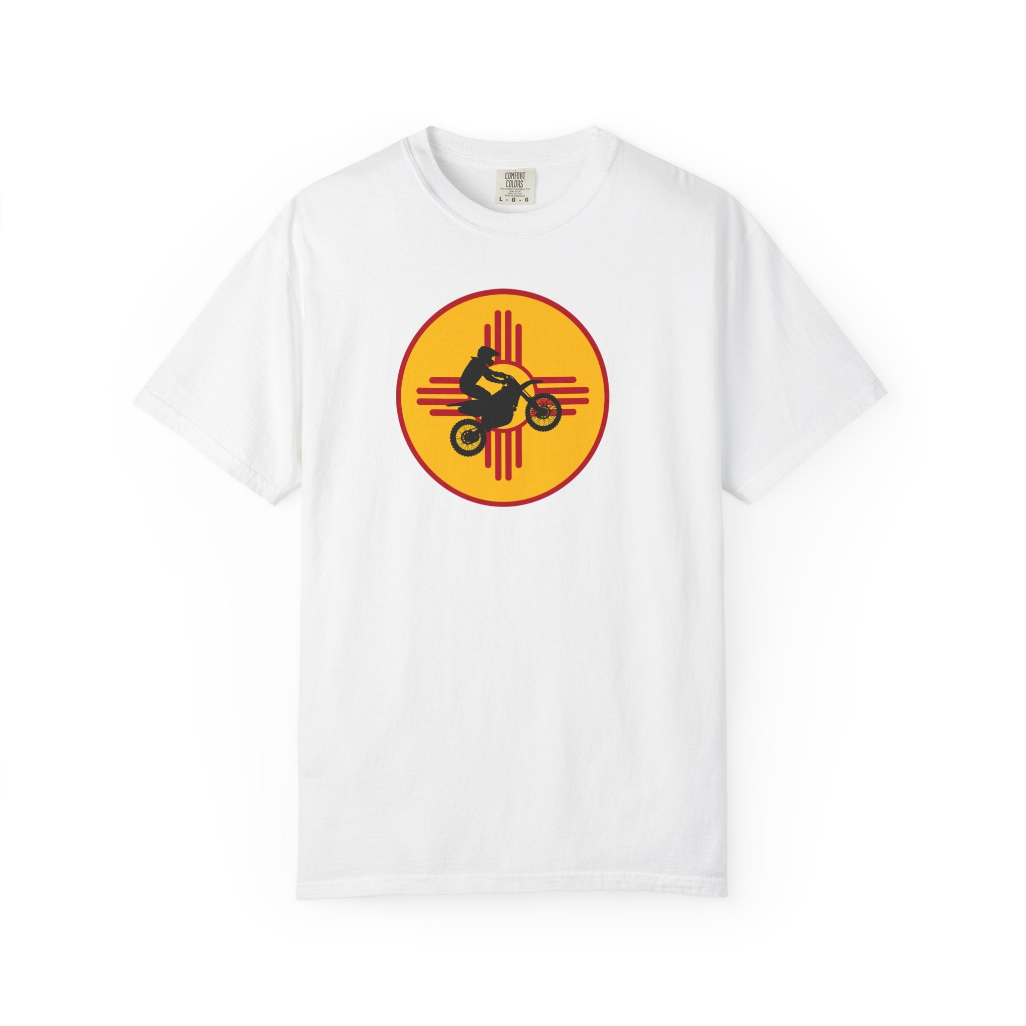 Motorcycle Zia T-Shirt — New Mexico Rider Graphic Tee