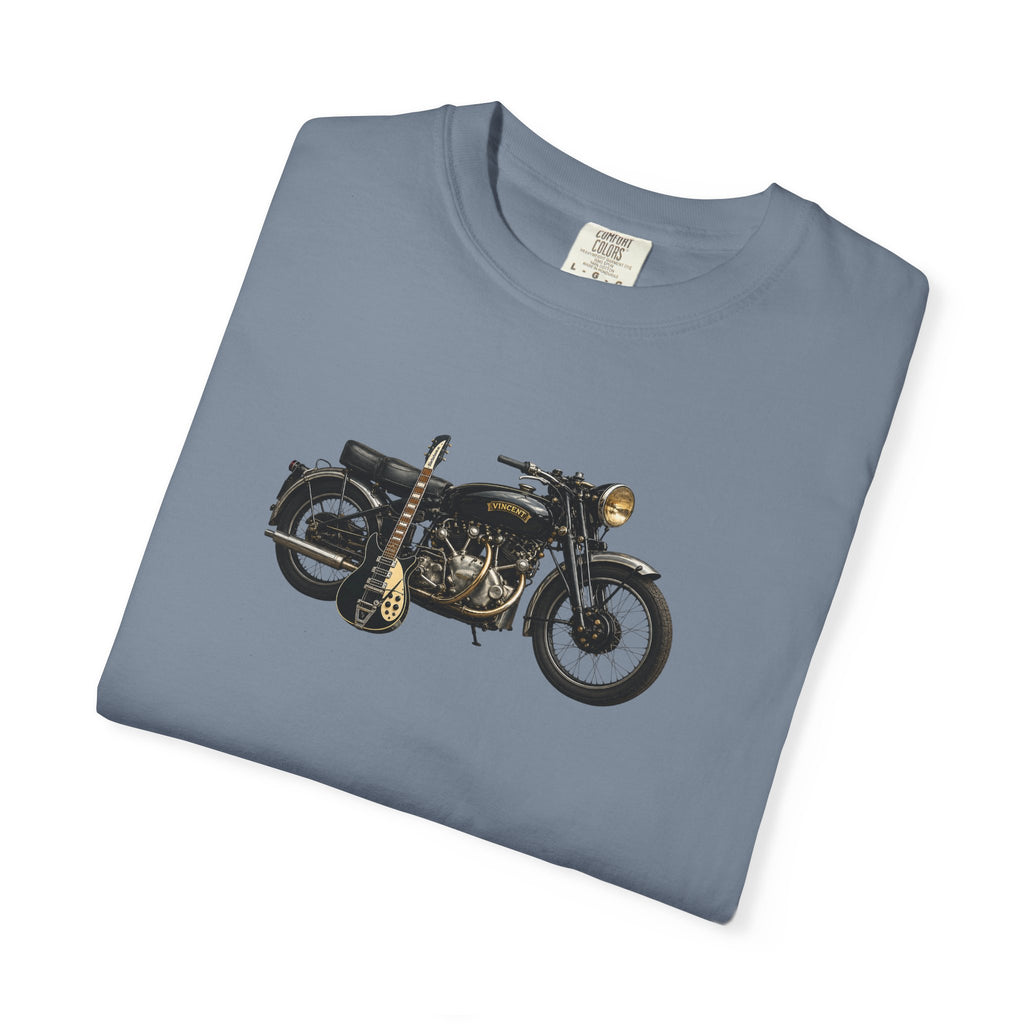 Vintage Motorcycle T-Shirt — Retro Classic Bike Graphic Tee