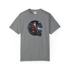 Santa on Motorcycle T-Shirt — Christmas Biker Holiday Tee
