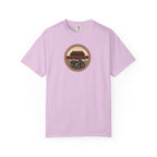 Vintage Camera & Pagoda T-Shirt — Retro Travel Photography Tee
