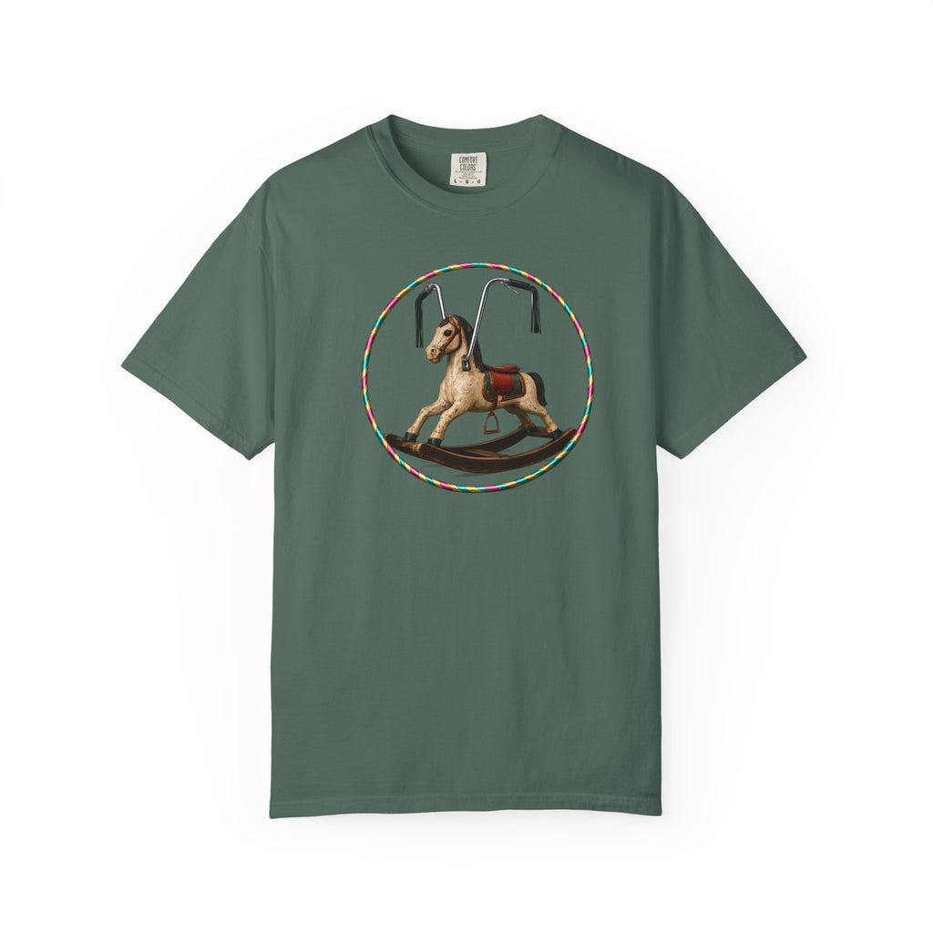 Copy of Rocking Horse T-Shirt — Vintage Carousel Toy Graphic Tee