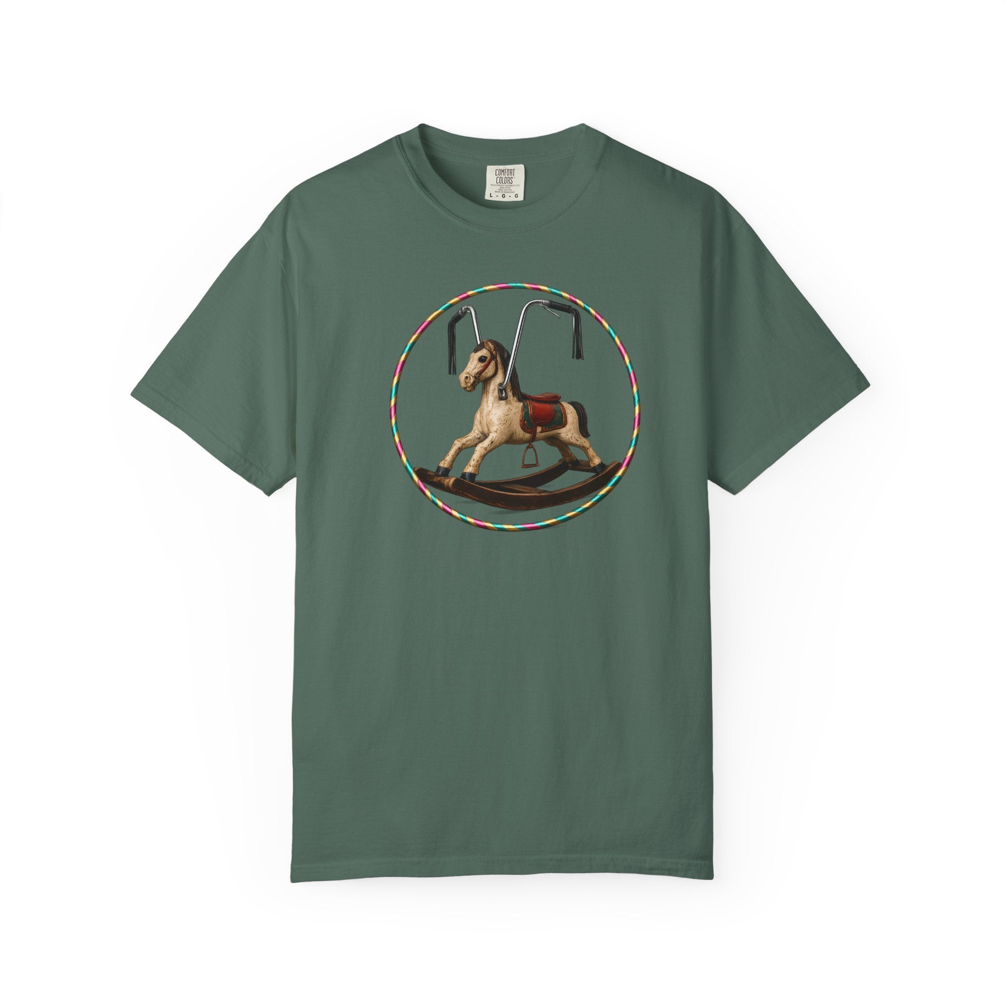 Copy of Rocking Horse T-Shirt — Vintage Carousel Toy Graphic Tee