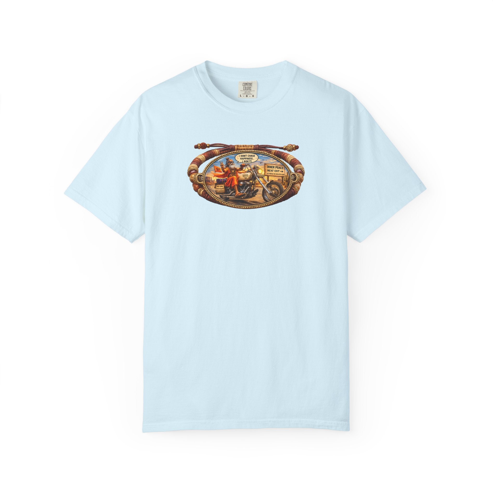 Vintage British Motorcycle T-Shirt — Union Jack Cafe Racer Graphic