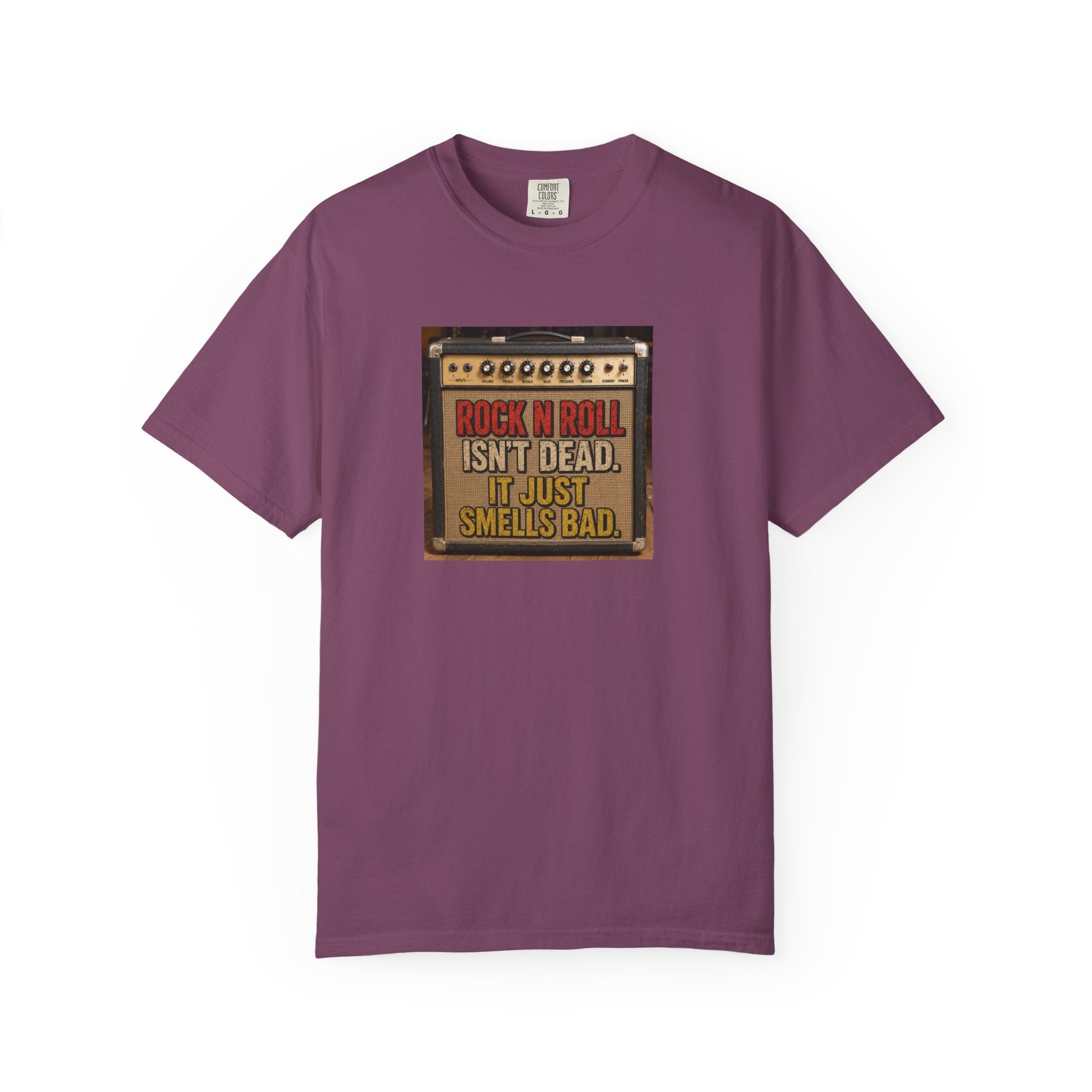 Rock 'N' Roll Isn't Dead T-Shirt — Vintage Amp Graphic Tee