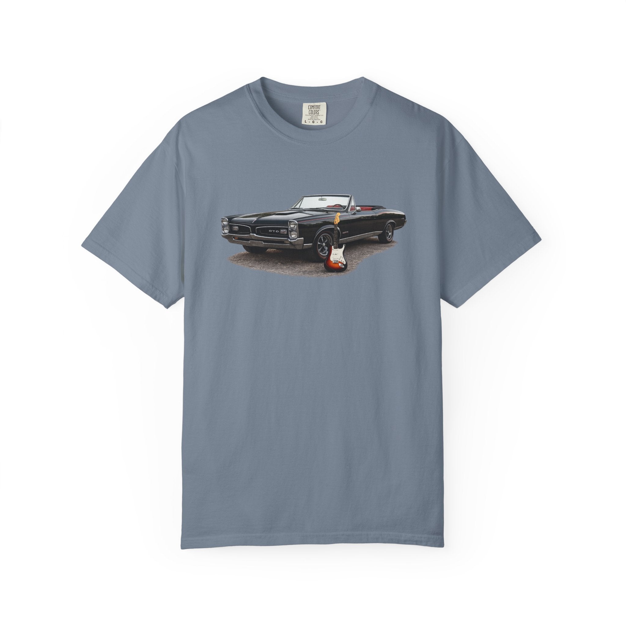 Classic Convertible Car T-Shirt — Retro Muscle Car Graphic Tee