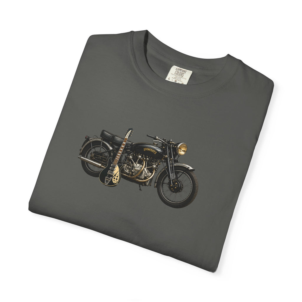 Vintage Motorcycle T-Shirt — Retro Classic Bike Graphic Tee