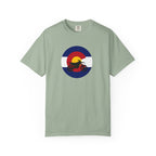 Copy of Motorcycle Sunset T-Shirt — Retro Colorado Circle Rider Tee