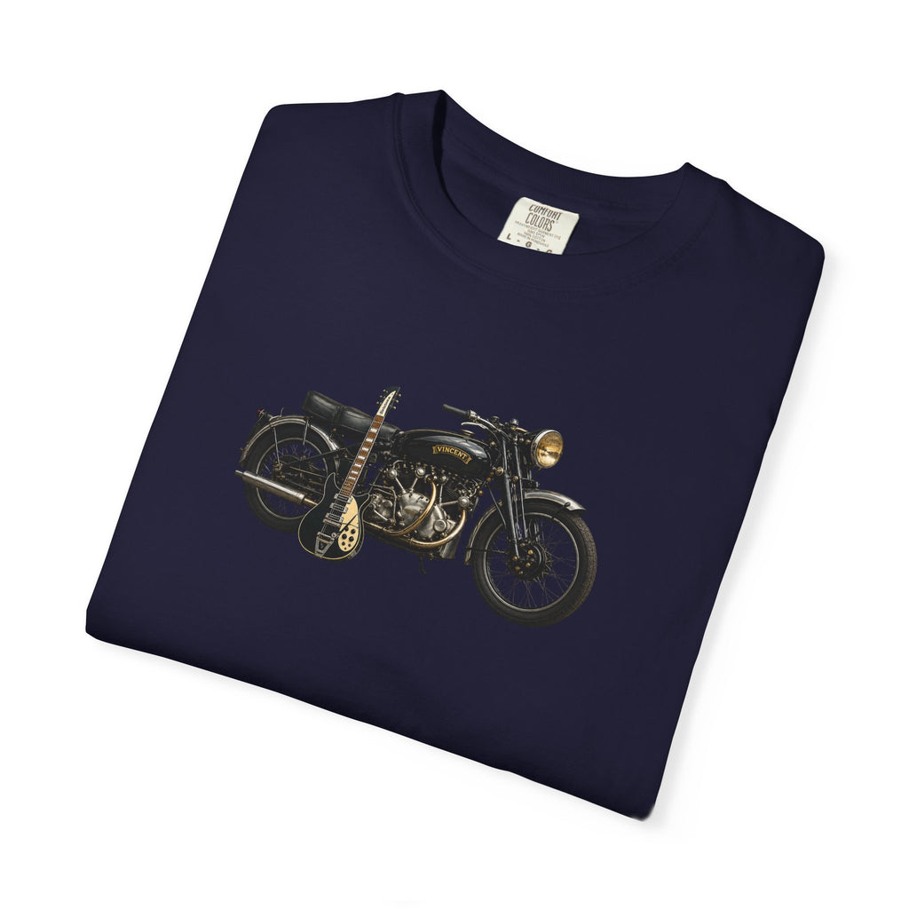 Vintage Motorcycle T-Shirt — Retro Classic Bike Graphic Tee