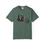 Vintage Biker Photo T-Shirt — "250 Years of Freedom" Graphic Tee