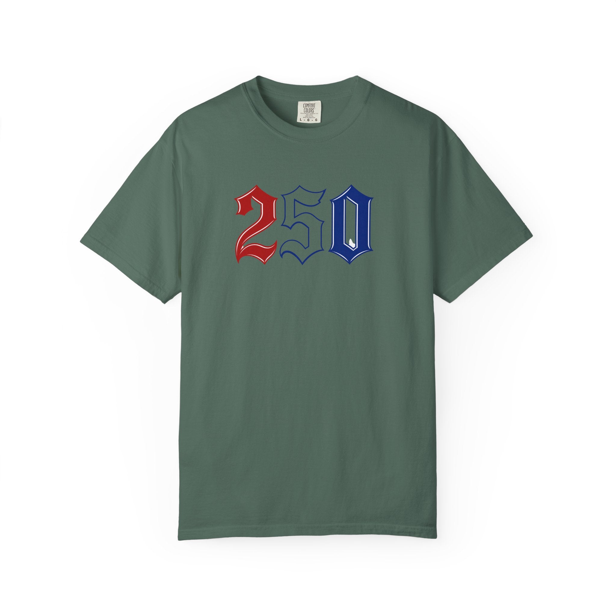 250 Patriotic Number T-Shirt