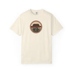 Vintage Camera & Pagoda T-Shirt — Retro Travel Photography Tee