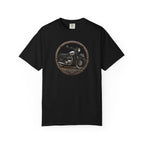 Classic Triumph Motorcycle T-Shirt — Vintage British Flag Ride Tee