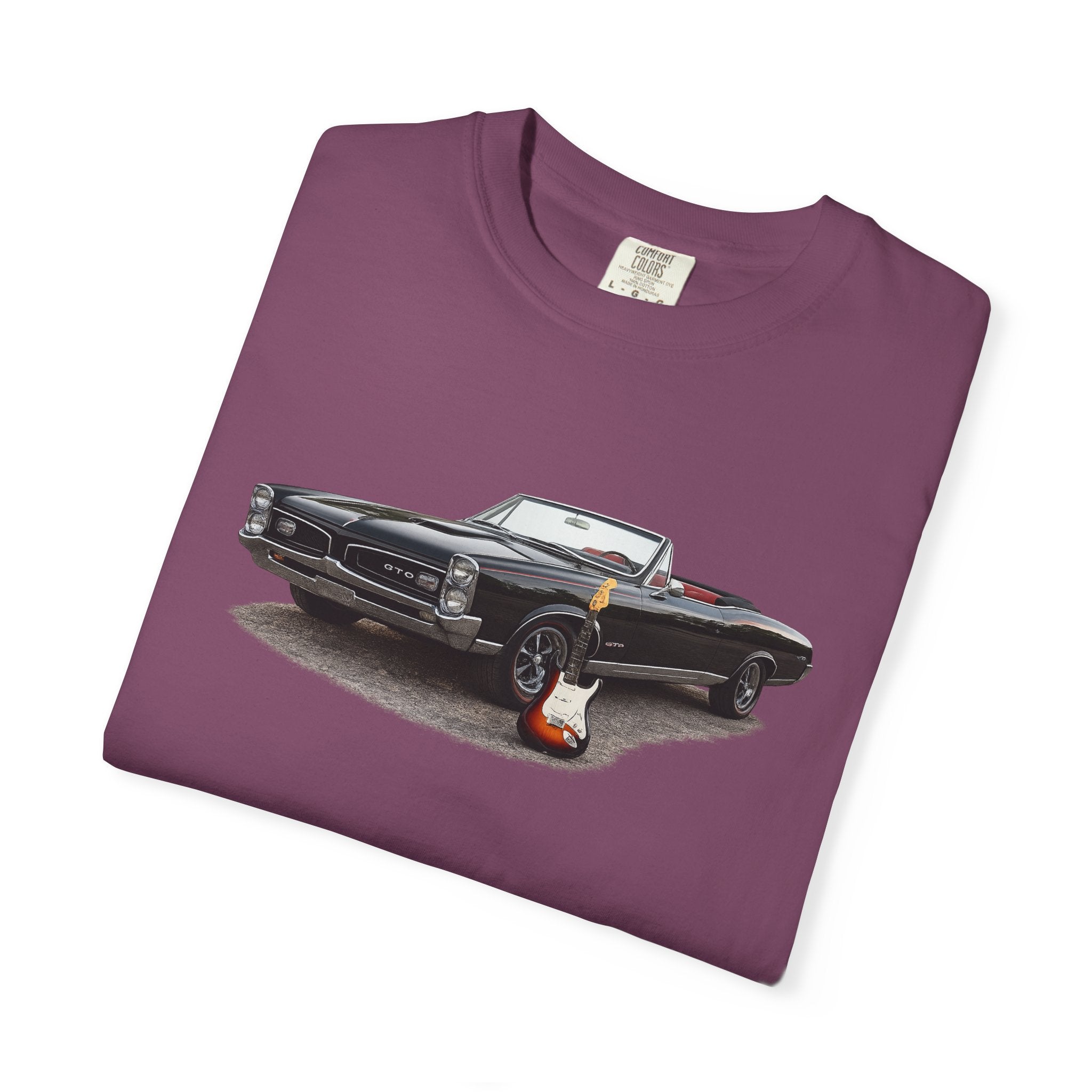 Classic Convertible Car T-Shirt — Retro Muscle Car Graphic Tee