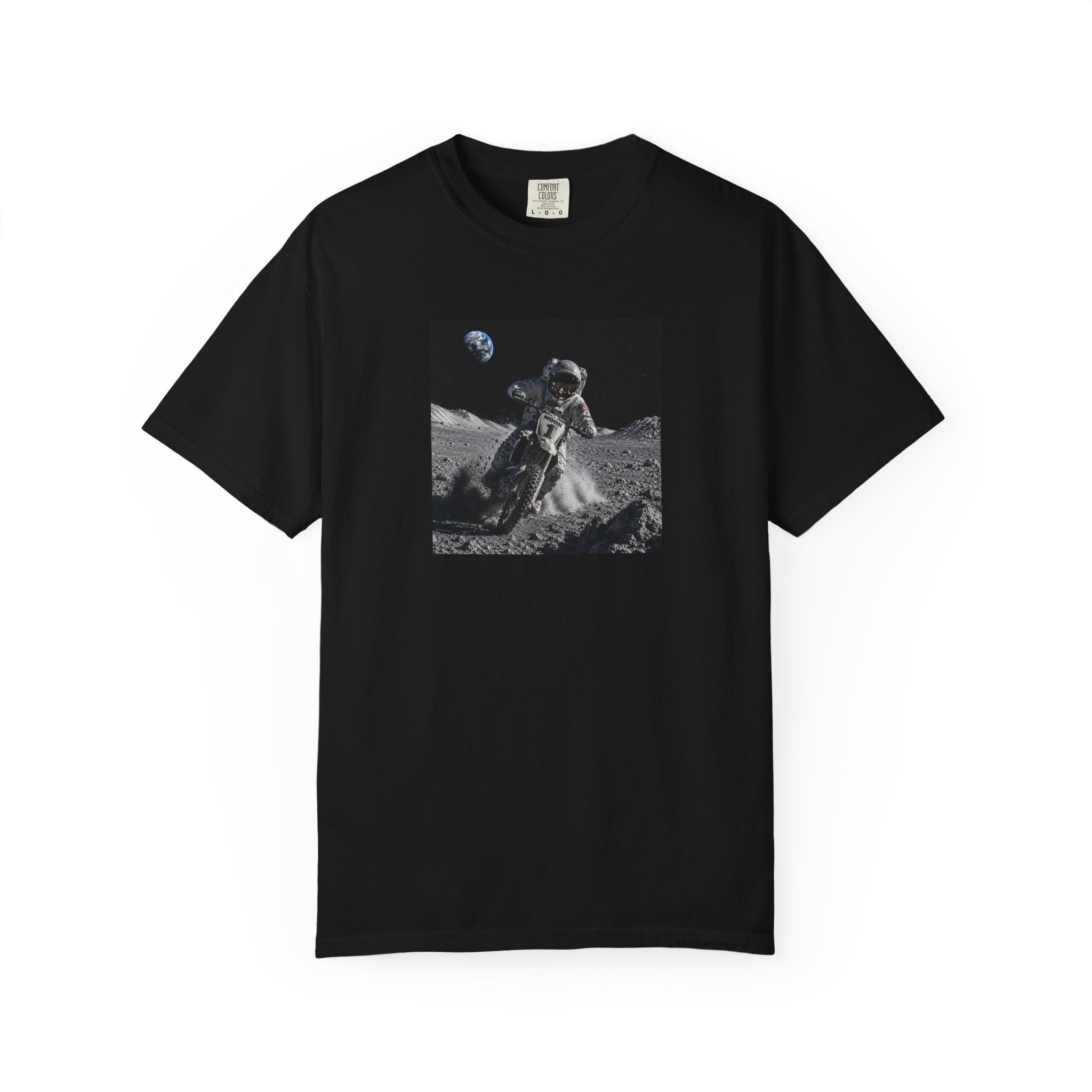 Astronaut Moonwalk T-Shirt — Vintage Space Photo Tee