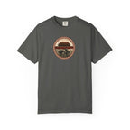 Vintage Camera & Pagoda T-Shirt — Retro Travel Photography Tee