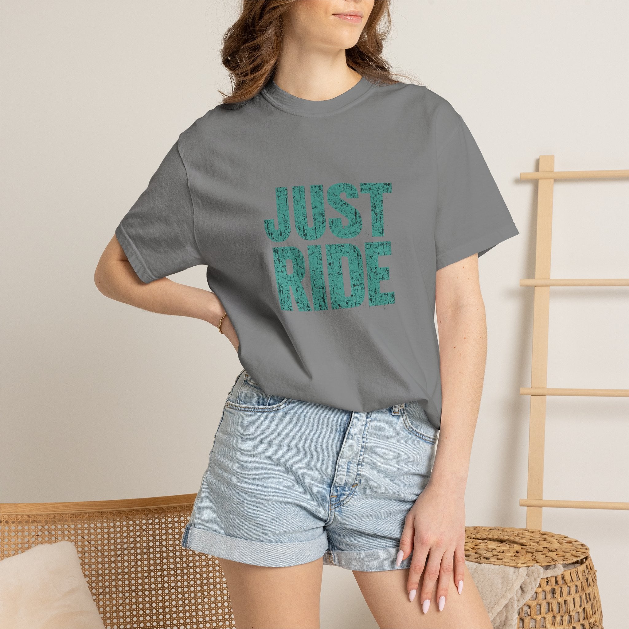 Just Ride T-Shirt — Minimalist Surf & Skate Tee